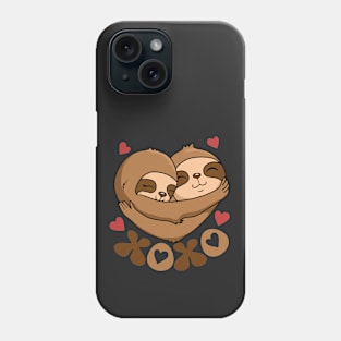 Xoxo Sloth Love Phone Case