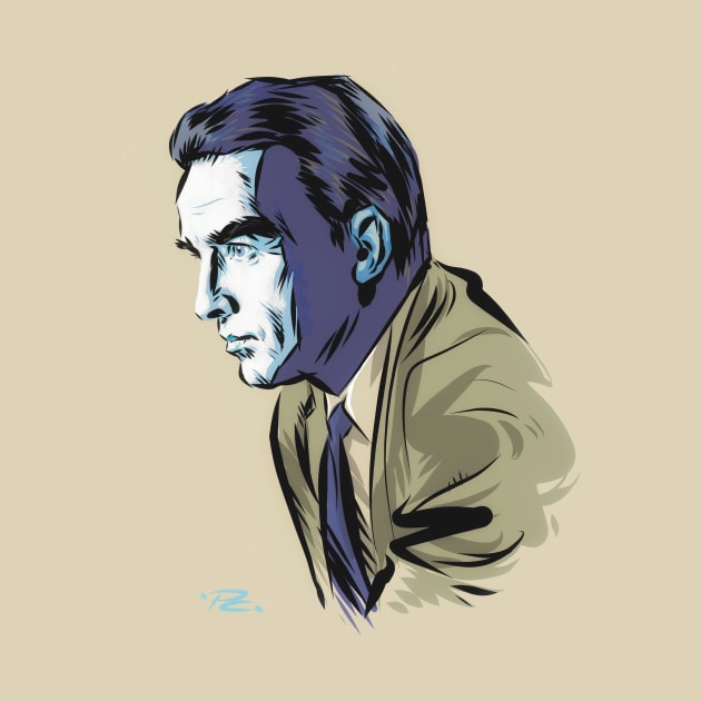 Montgomery Clift - An illustration by Paul Cemmick by PLAYDIGITAL2020