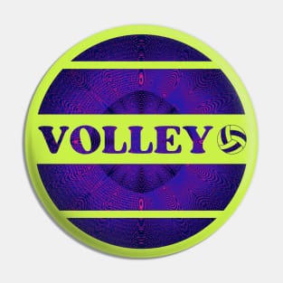 Volley volleyball Pin