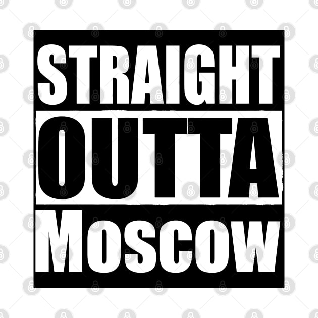 STRAIGHT OUTTA MOSCOW  Quarantine Sticker by PlanetMonkey