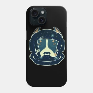 Astronaut Pitbull Phone Case