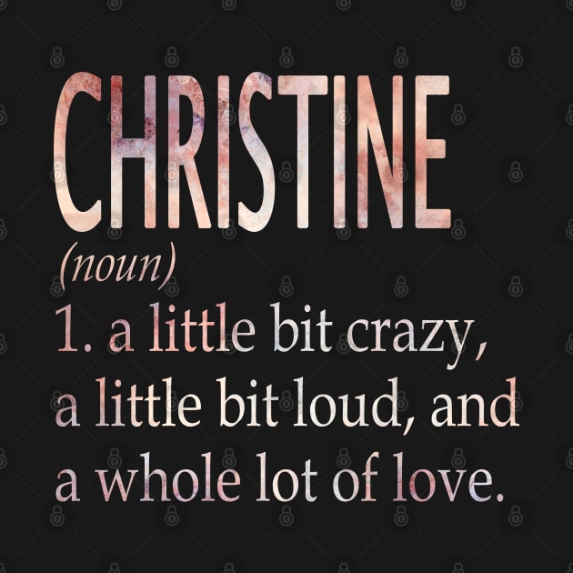 Christine Girl Name Definition by ThanhNga