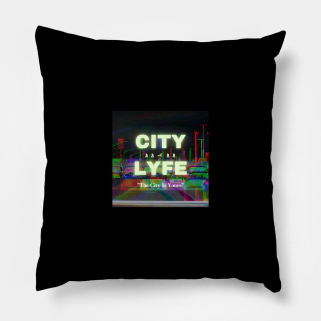 CityLyfe NYC Merch V1 Pillow by CityLyfeNYC