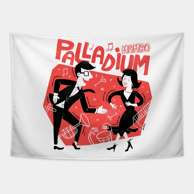 Palladium Mambo Tapestry by bailopinto