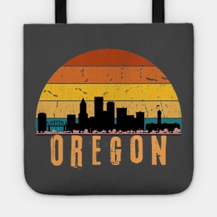 Vintage Sunset Oregon Tote