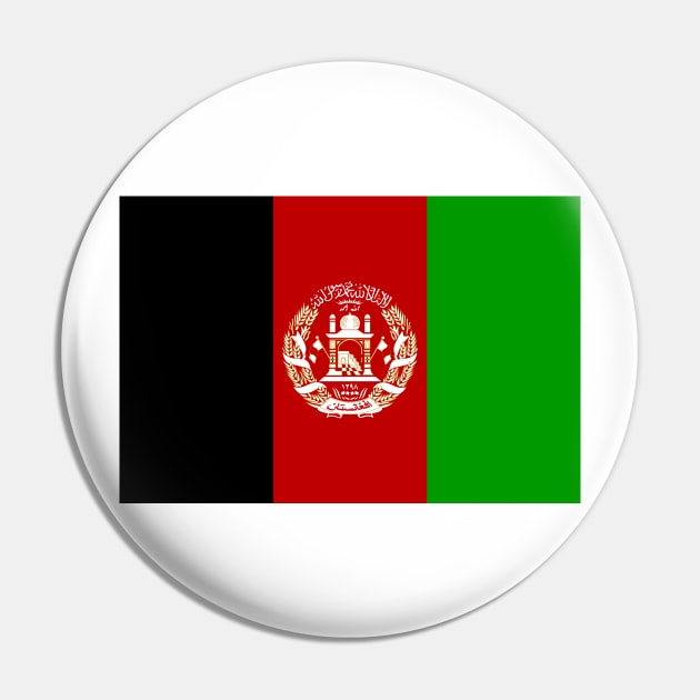 Afghanistan back Pin by MarkoShirt