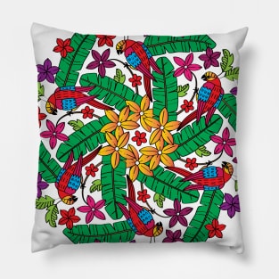exotic flower Pillow