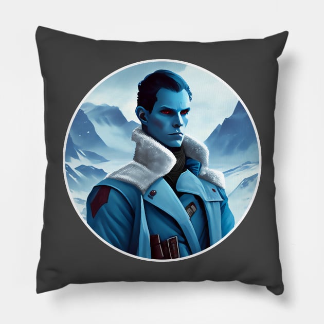 SW Snowsuit!Thrawn Pillow by #StarWars SWAG 77 Style