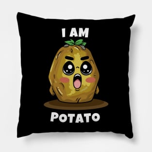 Funny Potato, I am Potato Pillow