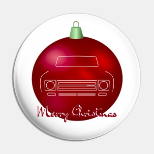 IH Scout American classic truck Christmas ball special edition Pin