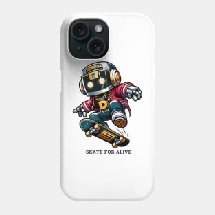 Hip-Hop Ollie Bot - Street Style Skate Series Phone Case