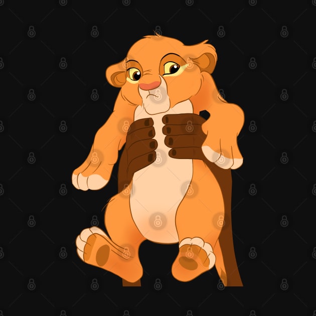 The lion king, cute Simba, baby Simba king, by PrimeStore