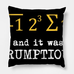 Math Joke Pillow