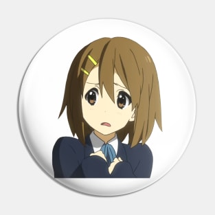 Yui Grossed Out Pin