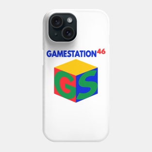 GameStation 46 Parody Video Game System 90's 2000's Knock Off Brand Logo Parody Phone Case