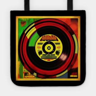 Reggae Music Pop Art Vinyl Album Cover Tote