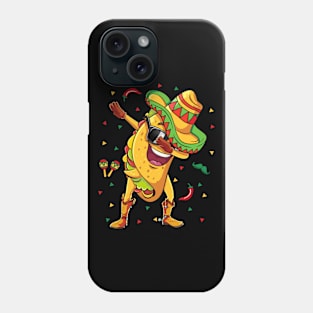 Dabbing Taco Cinco de Mayo Mexican Food Dab Boys Men Phone Case