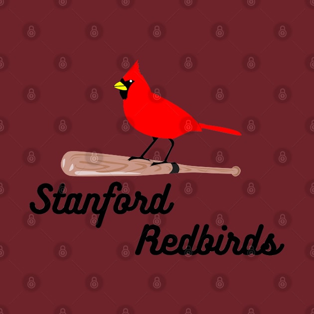 Stanford Redbirds by Pearlie Jane Creations