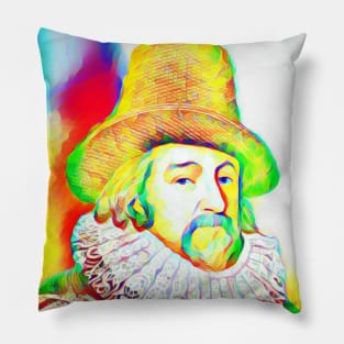 Francis Bacon Colourful Portrait | Francis Bacon Artwork 12 Pillow