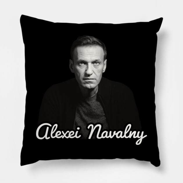 Alexei Navalny / 1976 Pillow by Nakscil