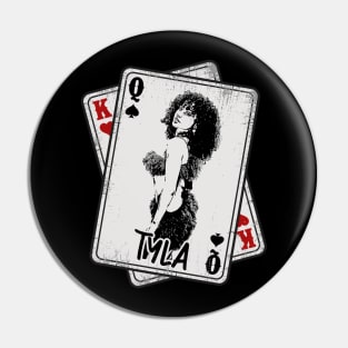 Retro Tyla Rapper Card Style Pin