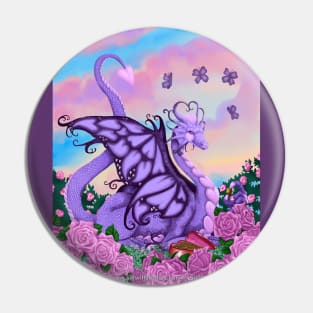 A Love Dragon for Valentine's Day Pin