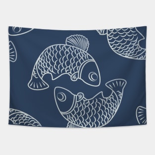 Koi Fish Tapestry