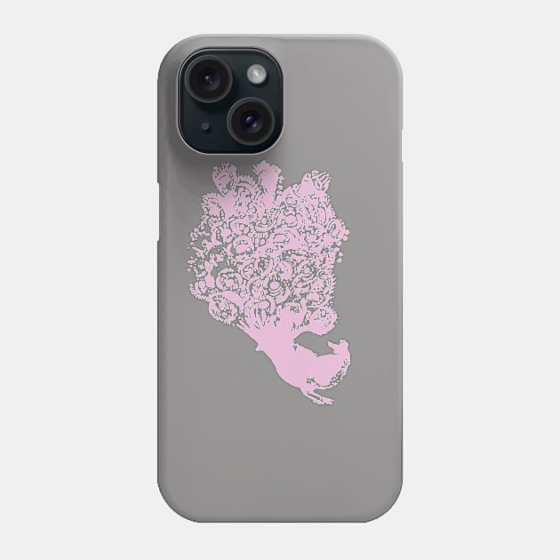 Pink Peacock. Phone Case by SalsySafrano