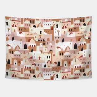 Morocco Village Tapestry