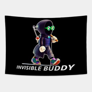 INVISIBLE BUDDY Tapestry