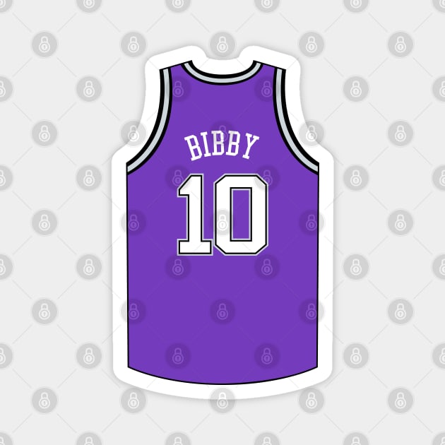 Mike Bibby Sacramento Jersey Qiangy Magnet by qiangdade