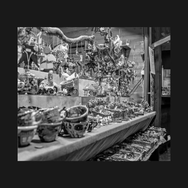 Street vendor at the Aachen Christmas market by yackers1