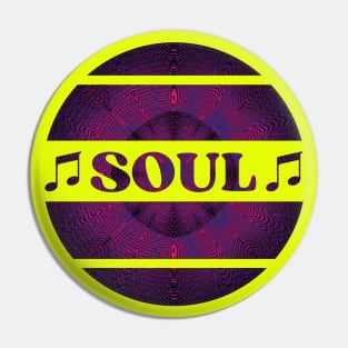 Soul music Pin