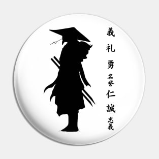 Samurai warrior Pin