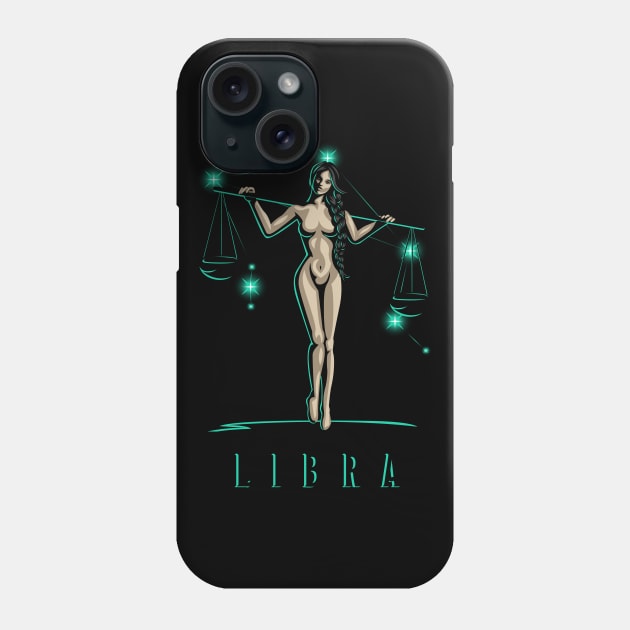 Libra Phone Case by Maini