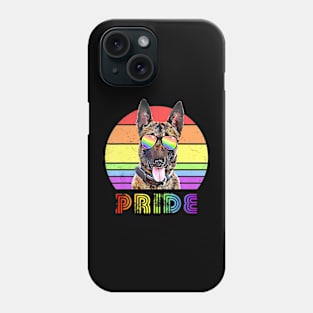 LGBTQ Belgian Dog Gay Pride Phone Case