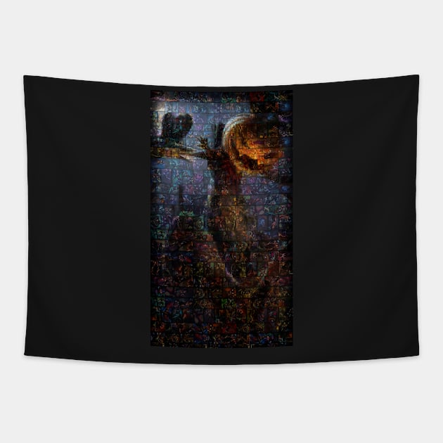 Fiddlesticks Tapestry by nowtfancy