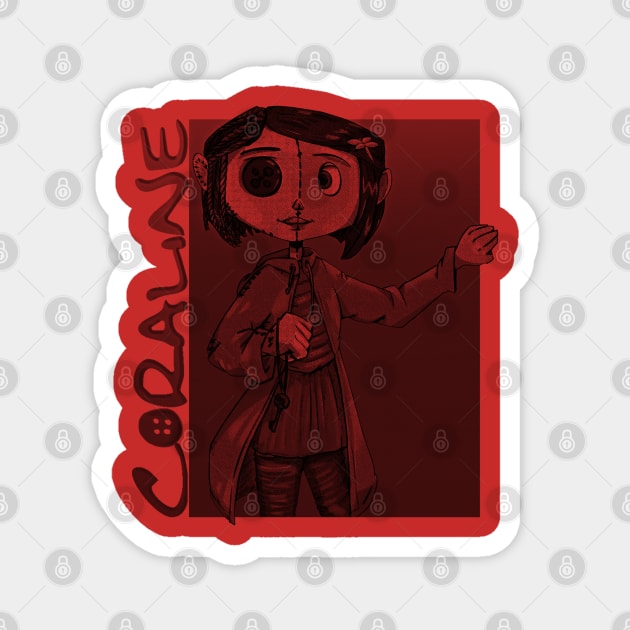 Coraline Magnet by tepe4su