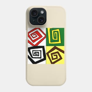 Four Square Number 1 Phone Case