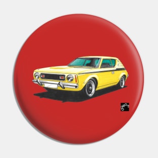 Geo3Doodles AMC Gremlin Doodle Pin