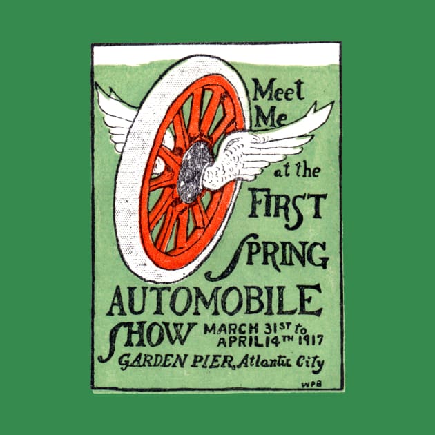 1917 Atlantic City Auto Show by historicimage