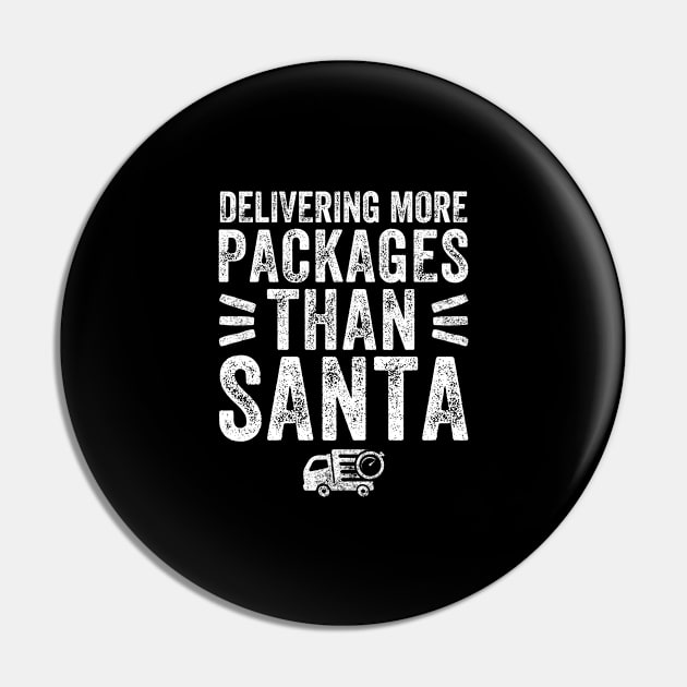 Delivering more packages than santa Pin by captainmood