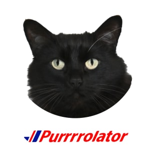 Purrolator Cat Logo T-Shirt