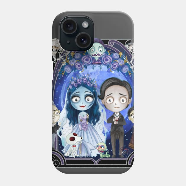 Dead Bride Phone Case by WalkingMombieDesign