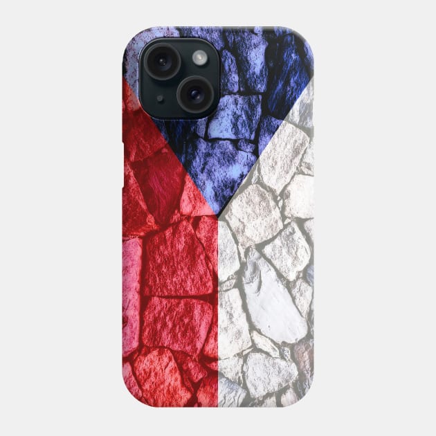 Flag of the Czech Republic - Stone Phone Case by DrPen