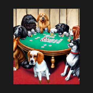 Poker dogs T-Shirt