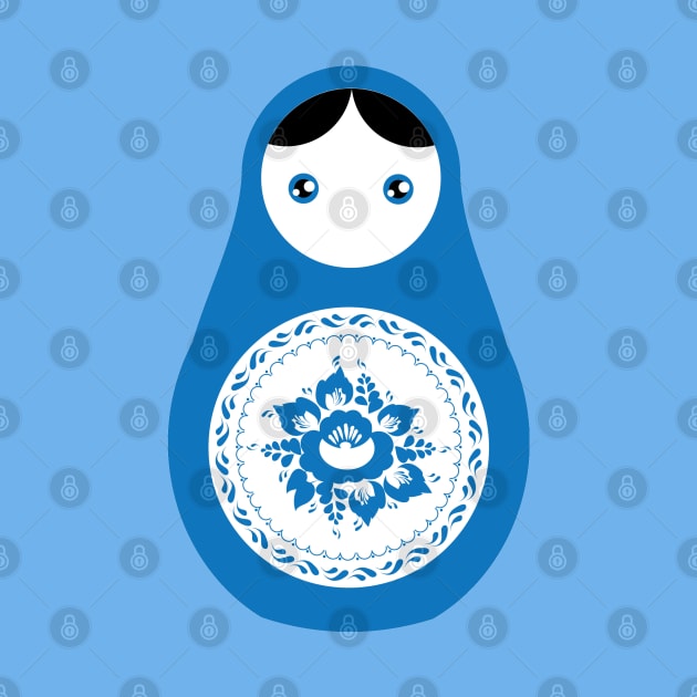 Russian dolls matryoshka by EkaterinaP