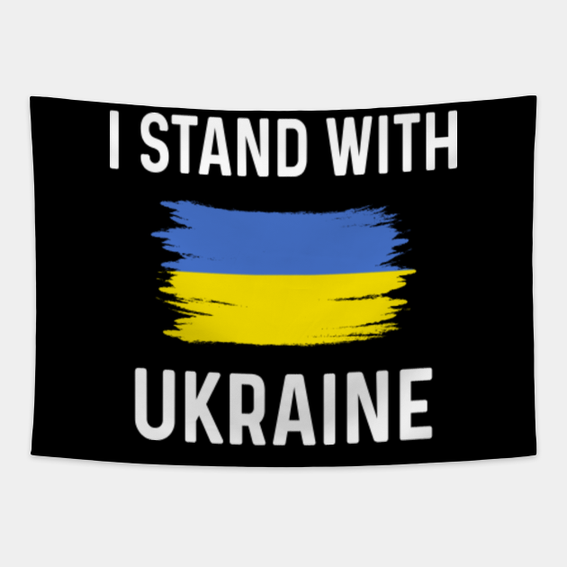 Disover I Stand With Ukraine - I Stand With Ukraine - Tapestry