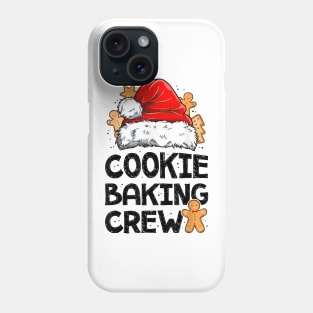 Cookie Baking Crew Christmas Santa Hat Gingerbread Phone Case