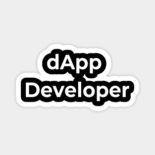 Smart contract and dApp Developer Magnet